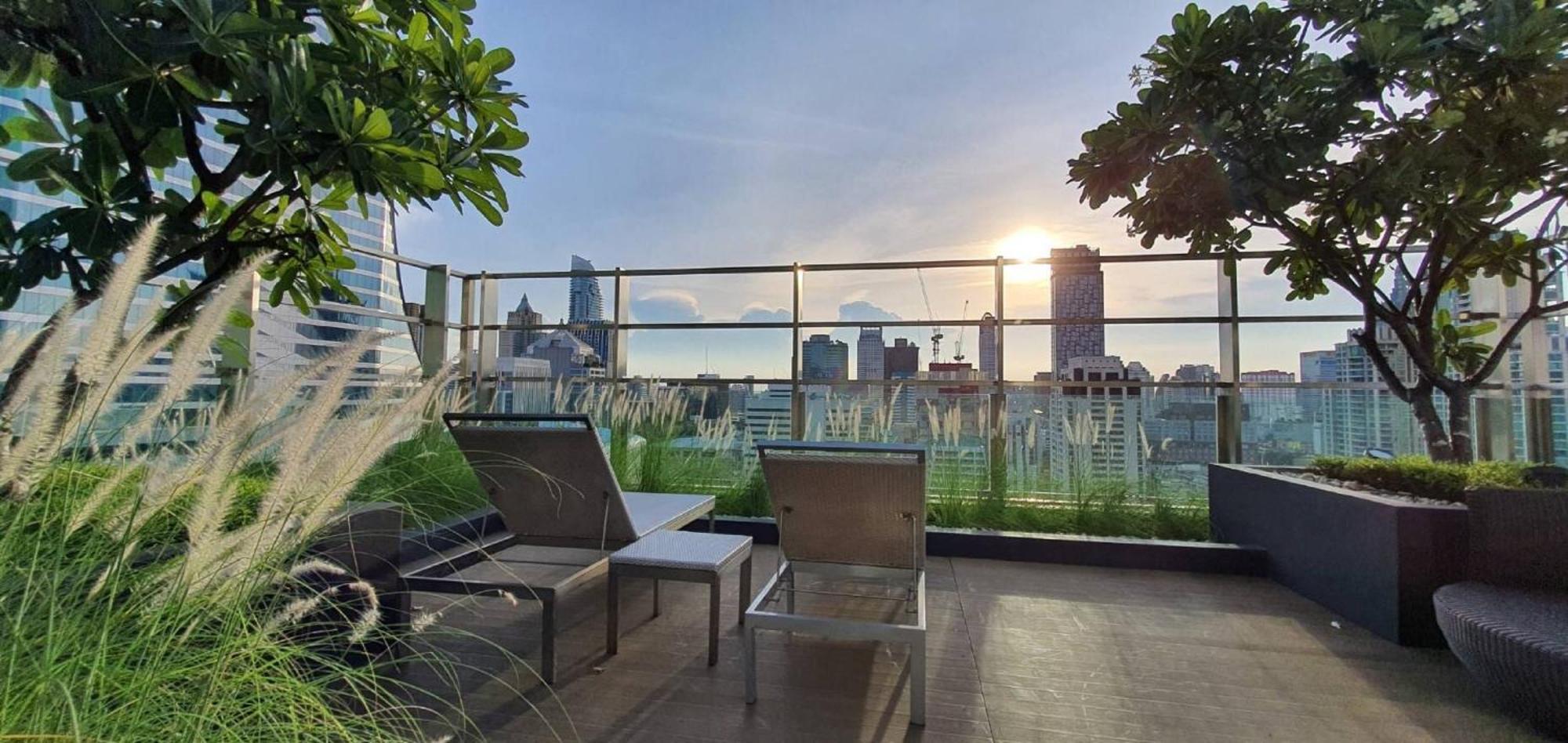 Sivatel Bangkok Hotel Exteriér fotografie Rooftop garden